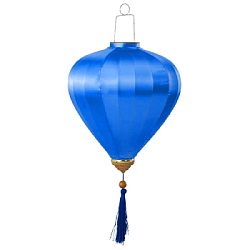 Вьетнамский фонарик 12" Чеснок т.синий 784