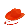 Шляпа ковбойская, св.оранжевый